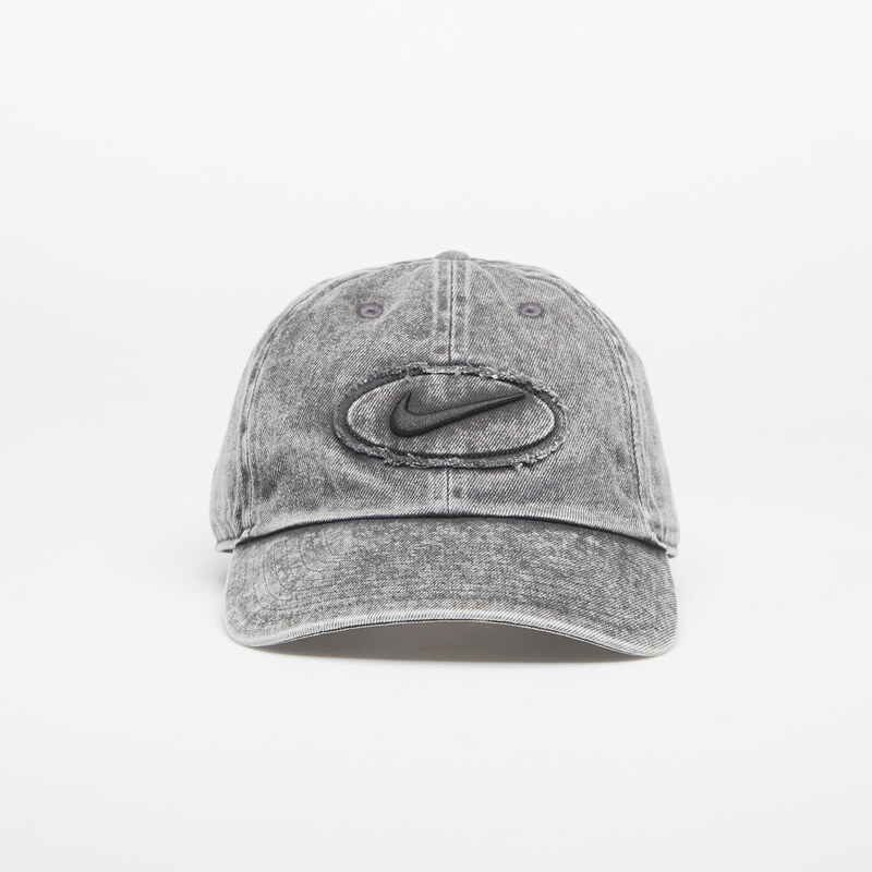 Kšiltovka Nike Club Unstructured Denim Patch Cap Anthracite/