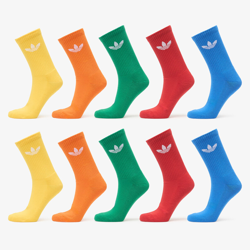 adidas Originals Ponožky adidas Trefoil Crew Socks 10-Pack Blue/