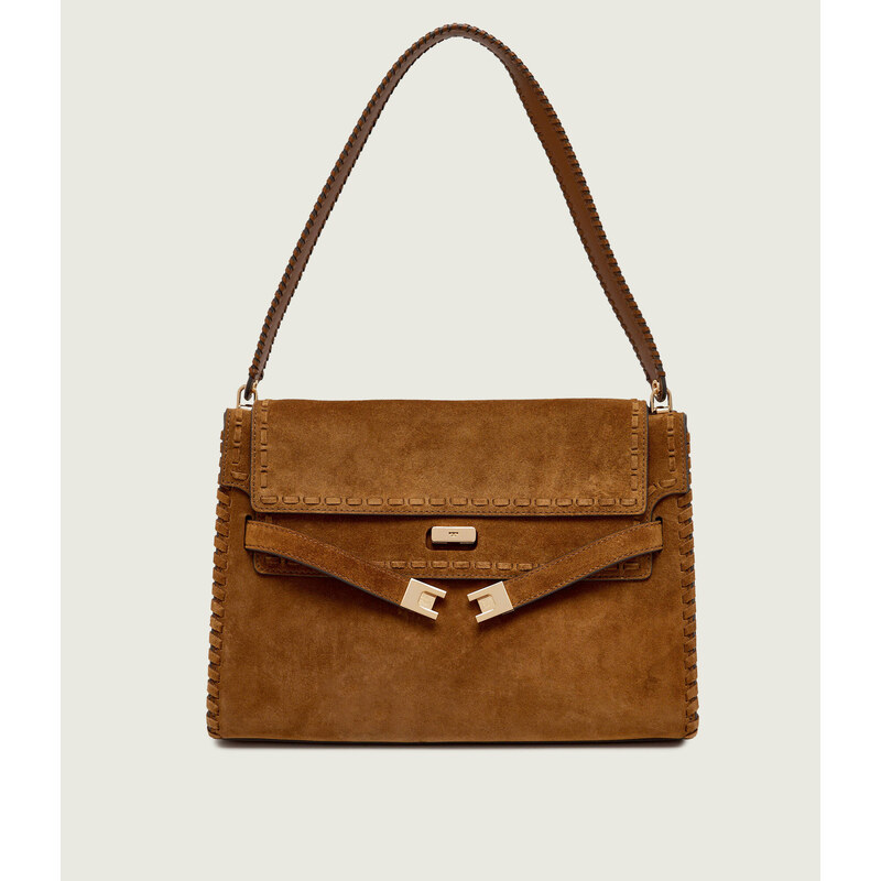 TORY BURCH Kabelka na rameno Lee Radziwill | semiš