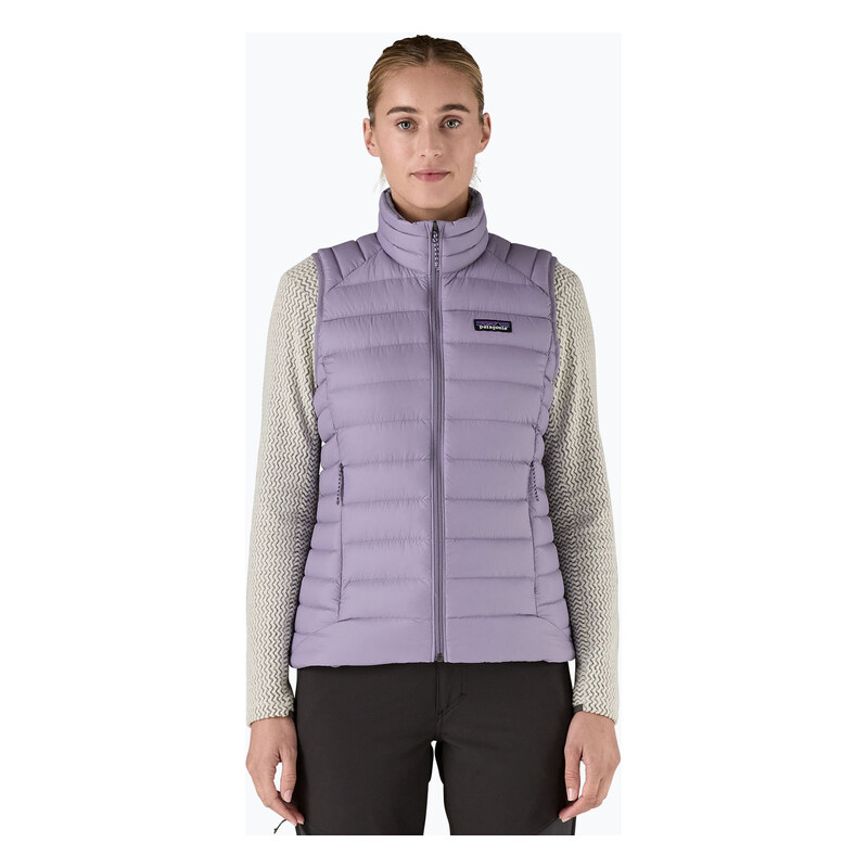 Dámská vesta Patagonia Down Sweater concrete purple