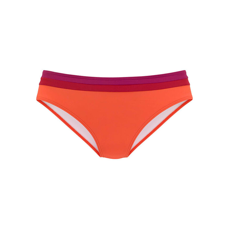 Plavky spodní díl s.Oliver Orange/ Bordeaux 2670844