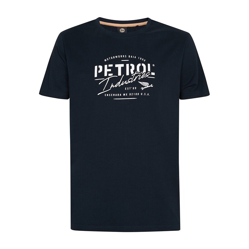 Tričko Petrol Industries Dunkelblau 1341003