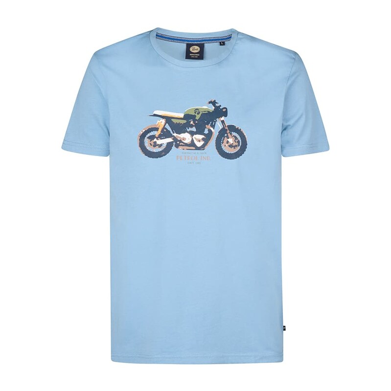 Tričko Petrol Industries Hellblau 5878758