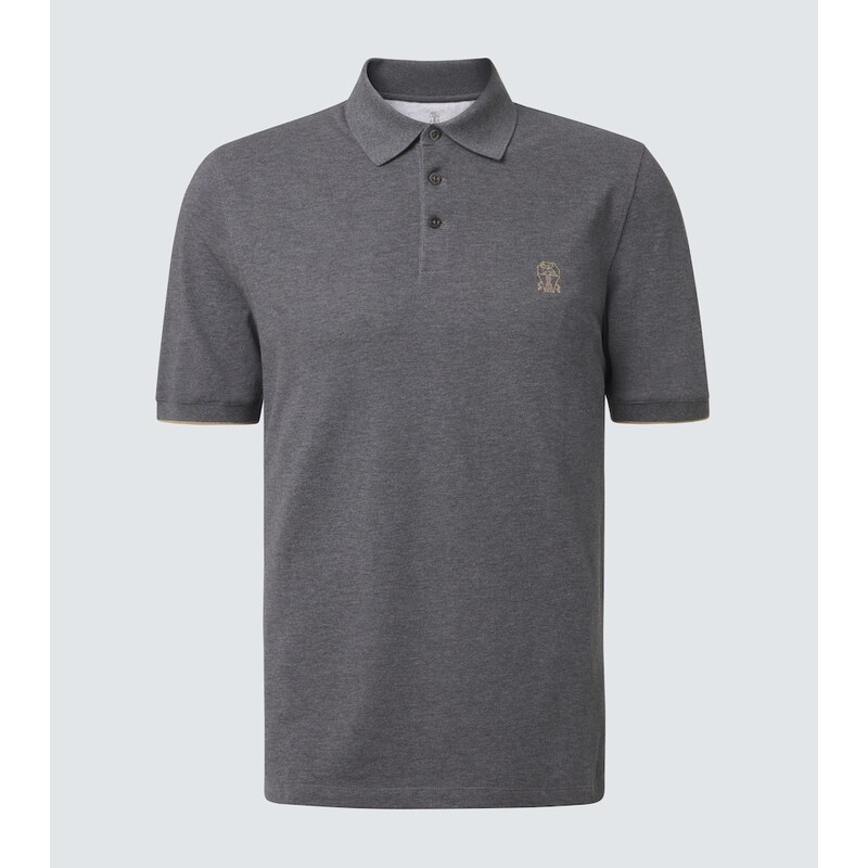 Brunello Cucinelli Cotton piquÃ polo shirt