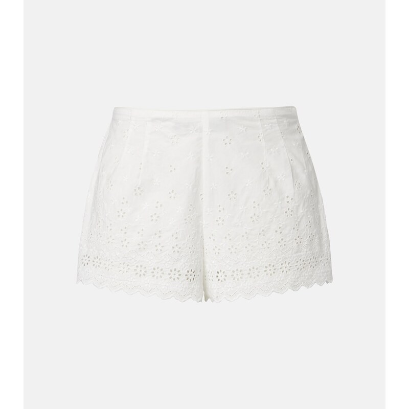 Dôen Arda embroidered cotton shorts