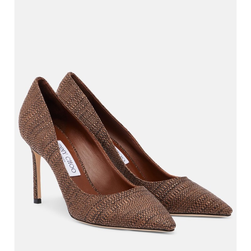 Jimmy Choo Romy woven pumps