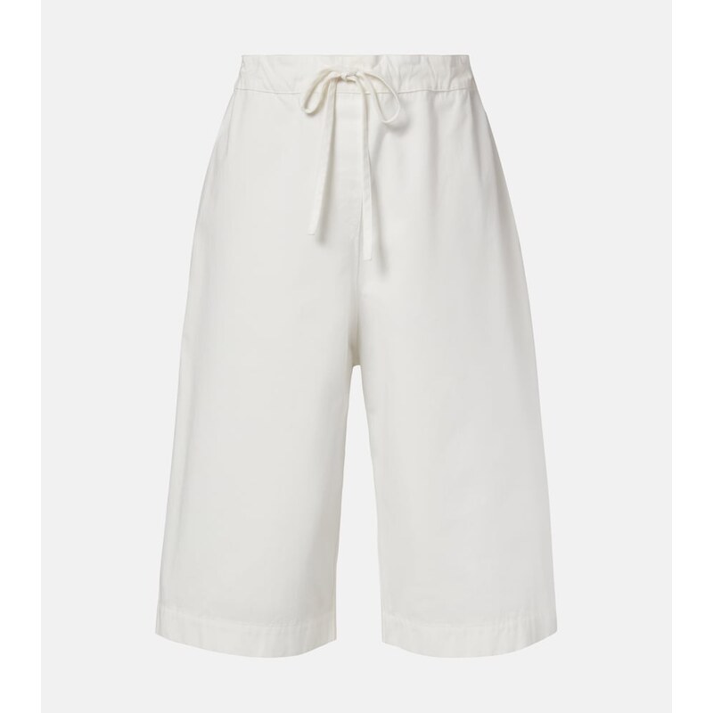 The Row Faldra cotton Bermuda shorts