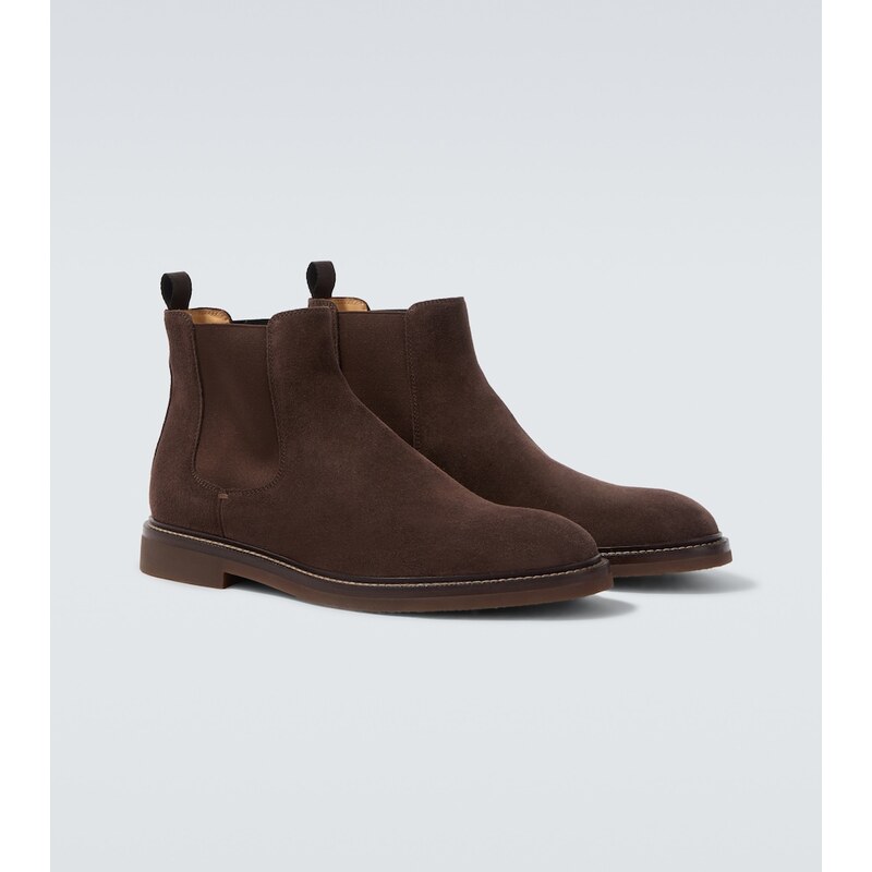 Brunello Cucinelli Suede Chelsea boots
