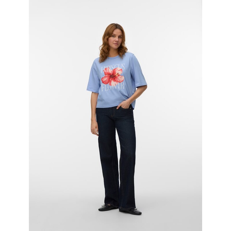 Tričko Vero Moda Blau 4869059