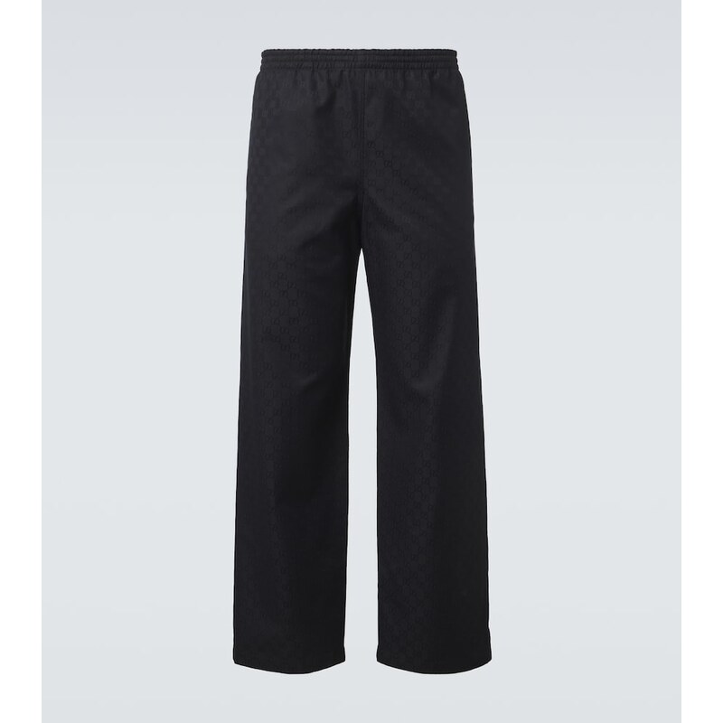 Gucci GG canvas straight-leg pants