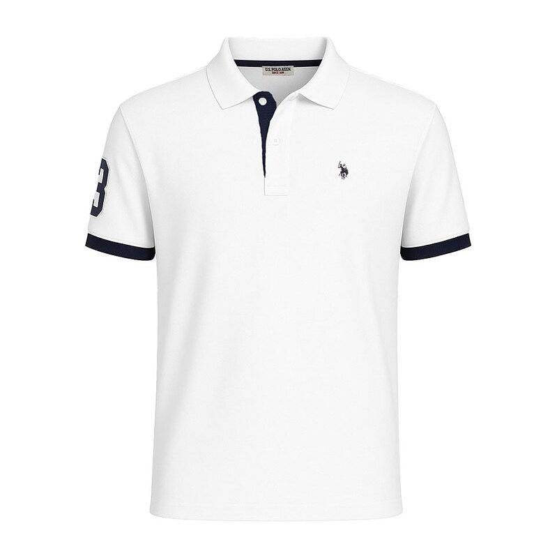 Tričko U.S. Polo Assn. Weiß 3824220