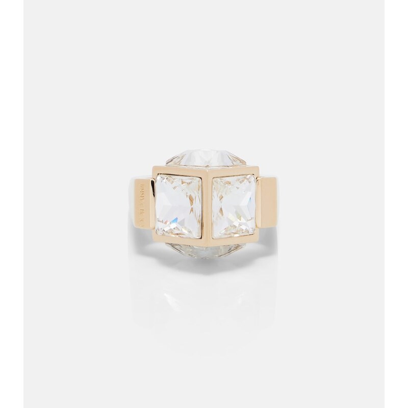 Jimmy Choo JC Cube embellished ring