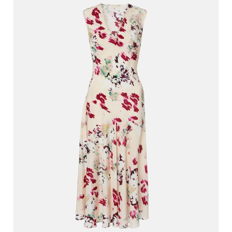 Ulla Johnson Elowen floral silk midi dress