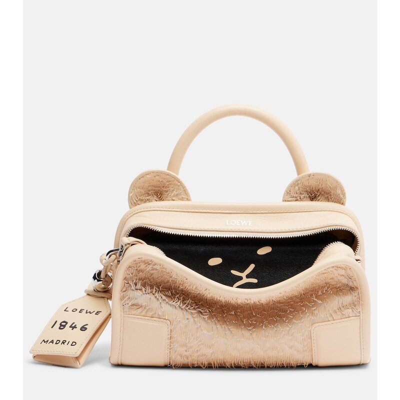 Loewe Amazona 180 Lion Fringed Cut Mini tote bag