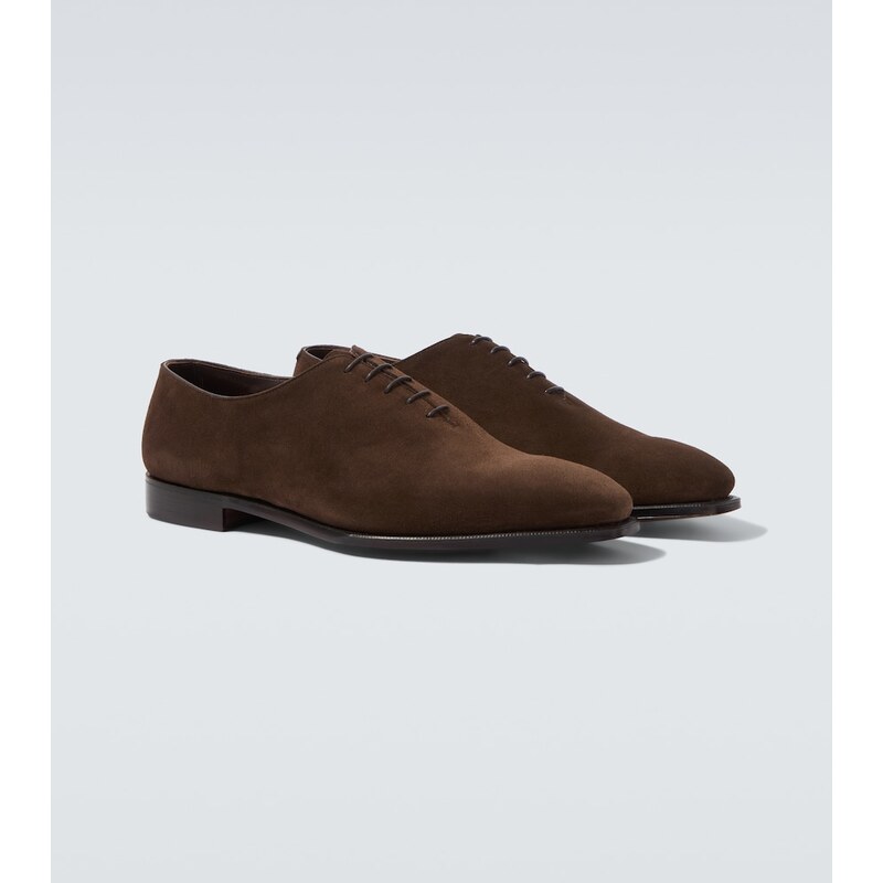 George Cleverley Merlin suede loafers