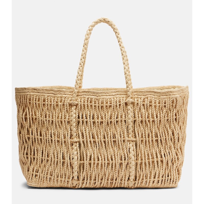 The Row Georgica raffia tote bag