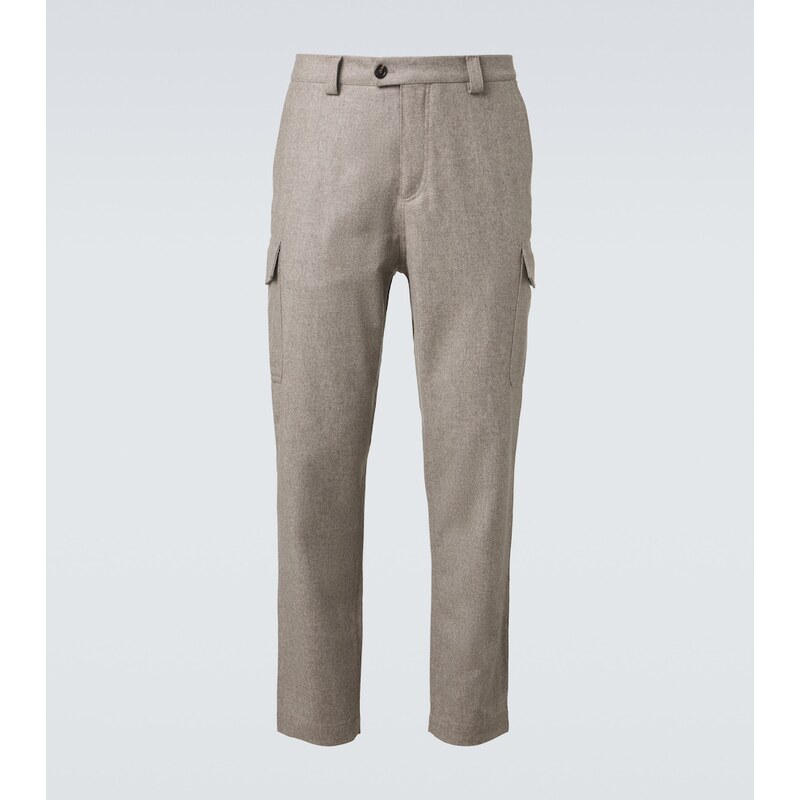 Brunello Cucinelli Wool tapered pants