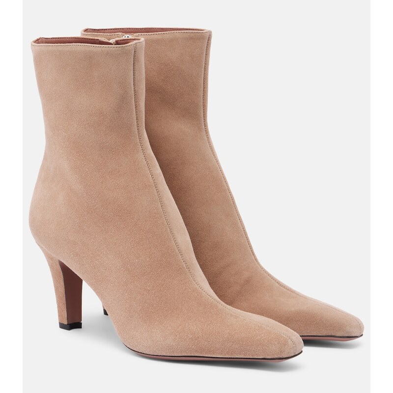 Paris Texas Belle suede ankle boots