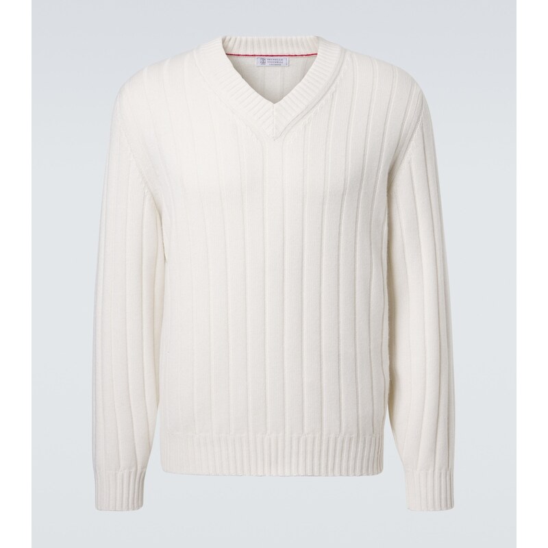 Brunello Cucinelli Ribbed-knit cashmere sweater