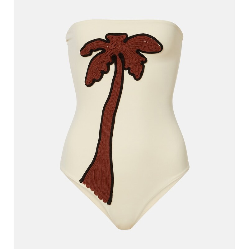 Johanna Ortiz Embroidered swimsuit