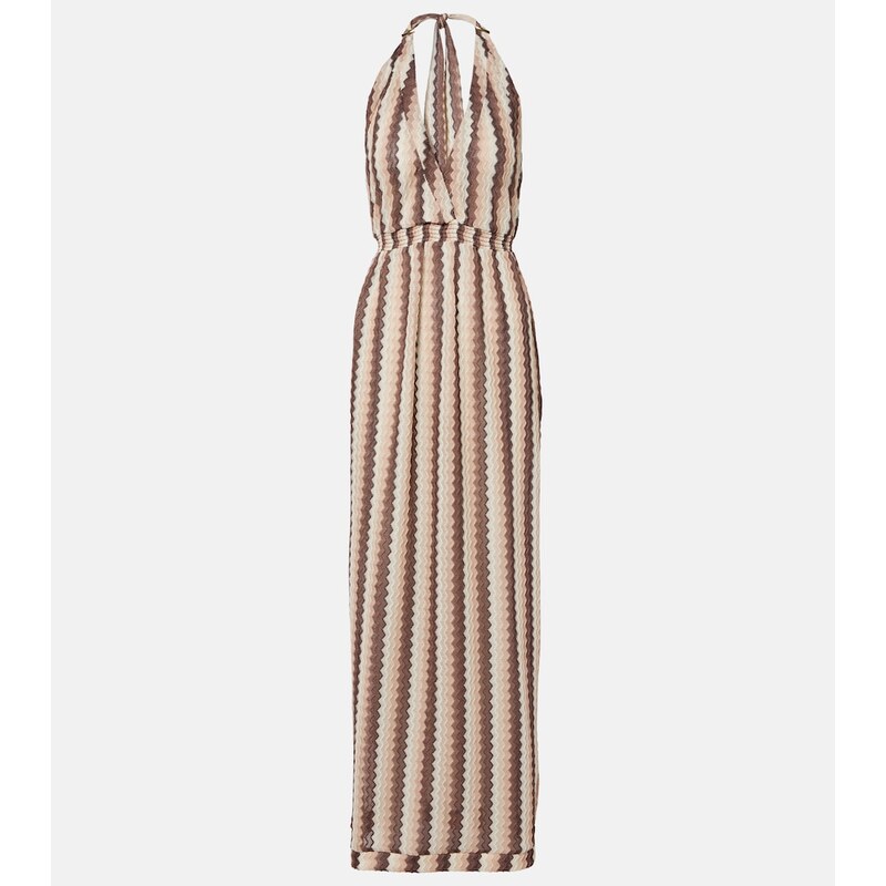 Melissa Odabash Mariah knitted maxi dress