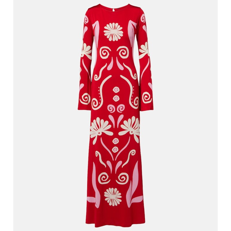 Cala de la Cruz Amay printed maxi dress