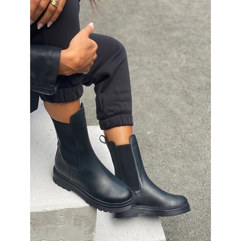 Kozačky OYO FOOTWEAR Schwarz 610160