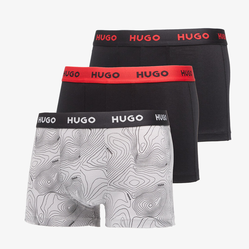Trenky Hugo Boss Trunk Triplet Design Black S