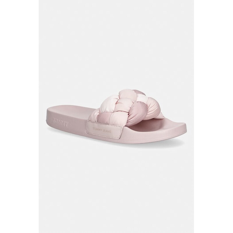 Tommy Jeans pantofle dámské TJW BRAIDED SLIDES