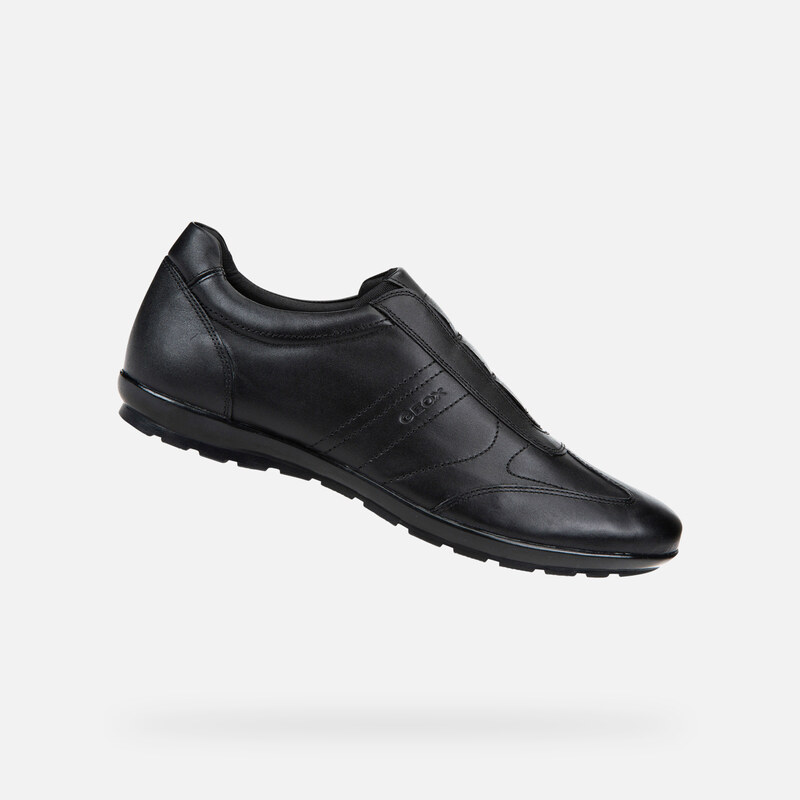 Černé pánské formální boty Geox Uomo Symbol