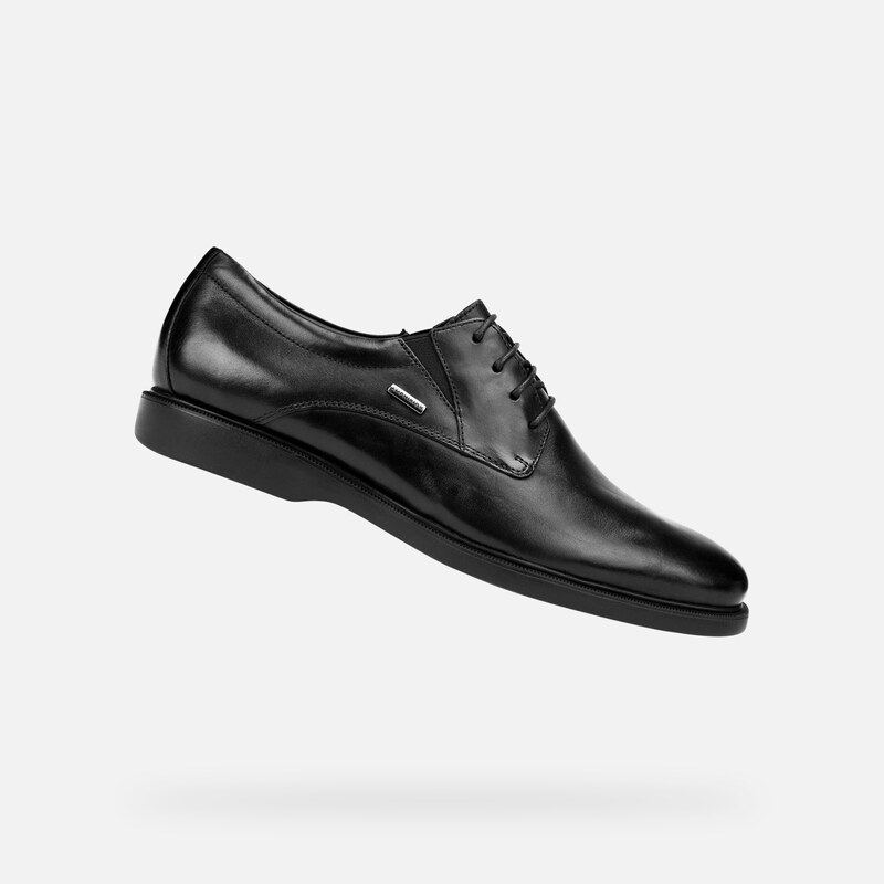 Černé formální boty Geox Brayden 2fit