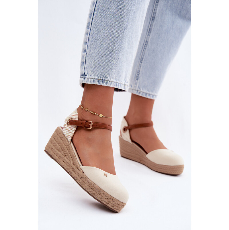 Dámské sandály Espadryle na platformě Wrangler 20261087-99Q