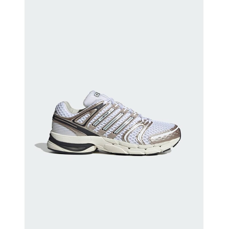 adidas Originals Adistar Control 5 trainers in white and grey