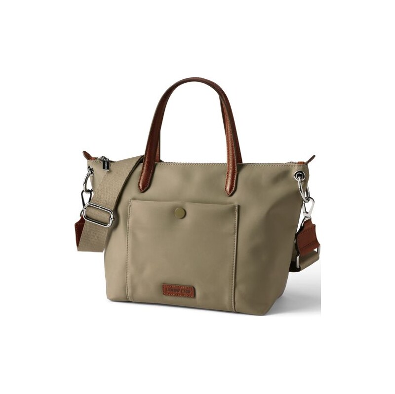 Mini Tote Bag, Women, size: one size, regular, Green, Nylon, by