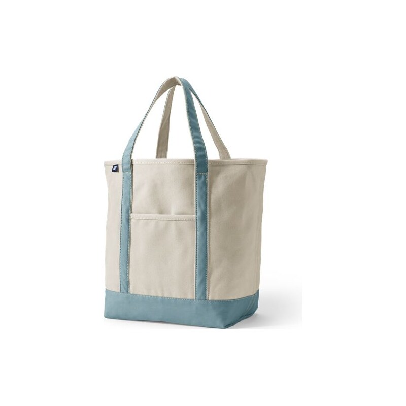 Large Open Top Canvas Tote Bag, Women, size: one size, regular,