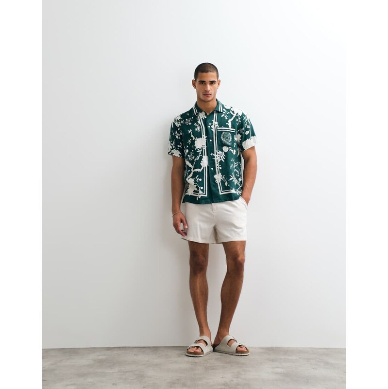 Polo Ralph Lauren Wimbledon capsule tea house floral print open