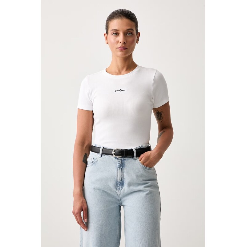 Guess Jeans tričko dámské bavlněné s elastanem
