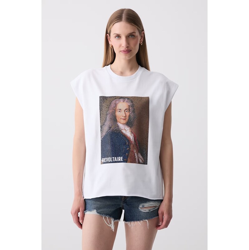 Zadig&Voltaire tričko dámské bavlněné