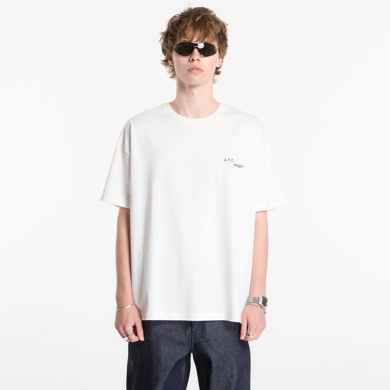 Tričko A.P.C. T-Shirt Renoncement White L