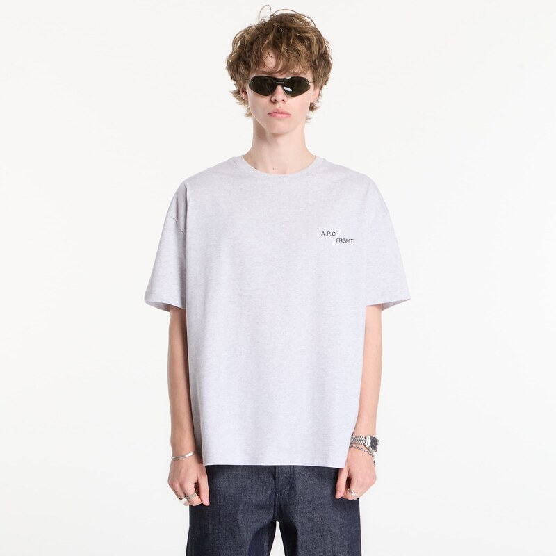 Tričko A.P.C. T-Shirt Renoncement Gray L