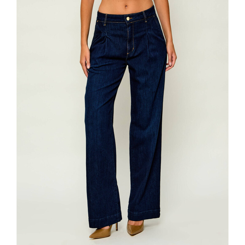 GUESS Džíny Perfect | Relaxed fit |s příměsí hedvábí