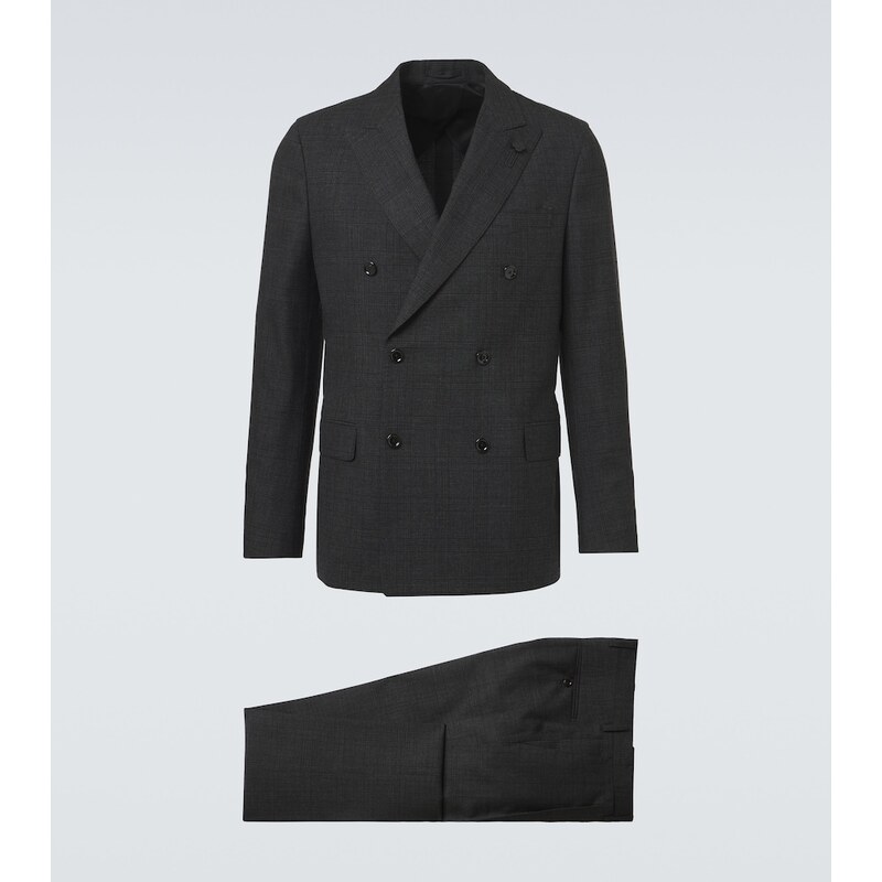 Lardini Prince of Wales check suit