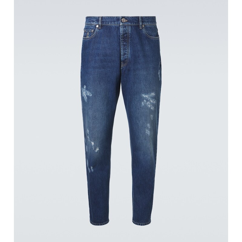 Brunello Cucinelli Mid-rise straight jeans