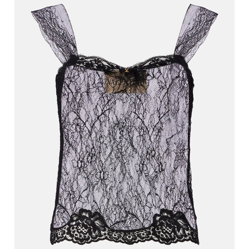 Valentino Sheer lace top