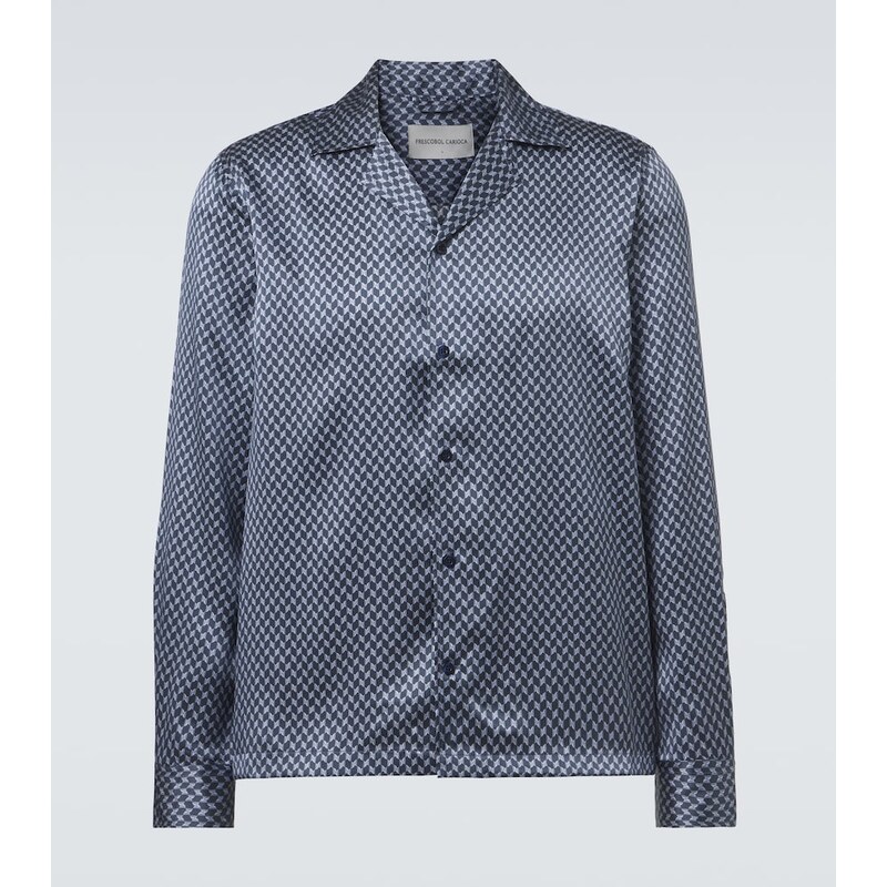 Frescobol Carioca Safra silk shirt