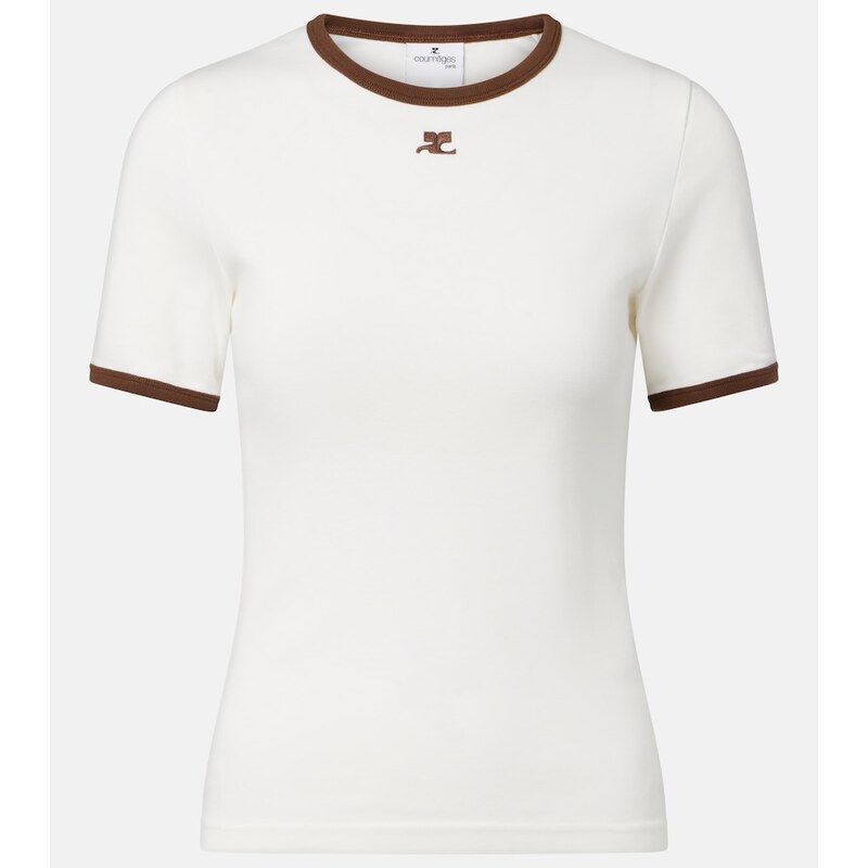 Courreges CourrÃ¨ges Cotton jersey T-shirt