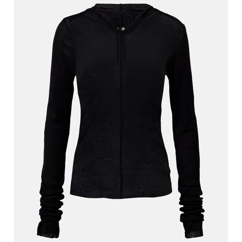 Rick Owens Cotton jersey top