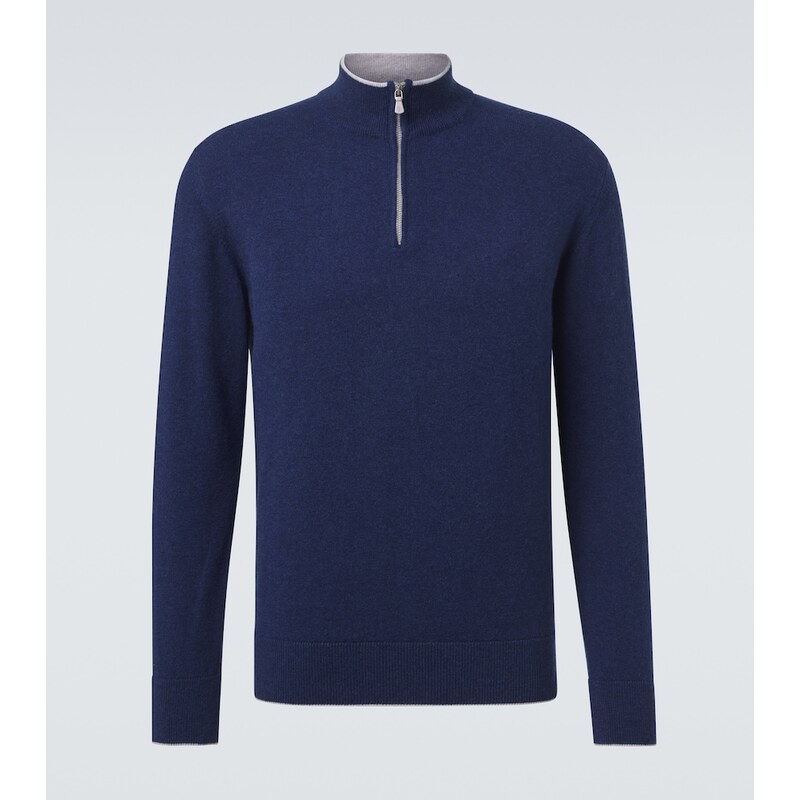 Eleventy Cashmere half-zip sweater