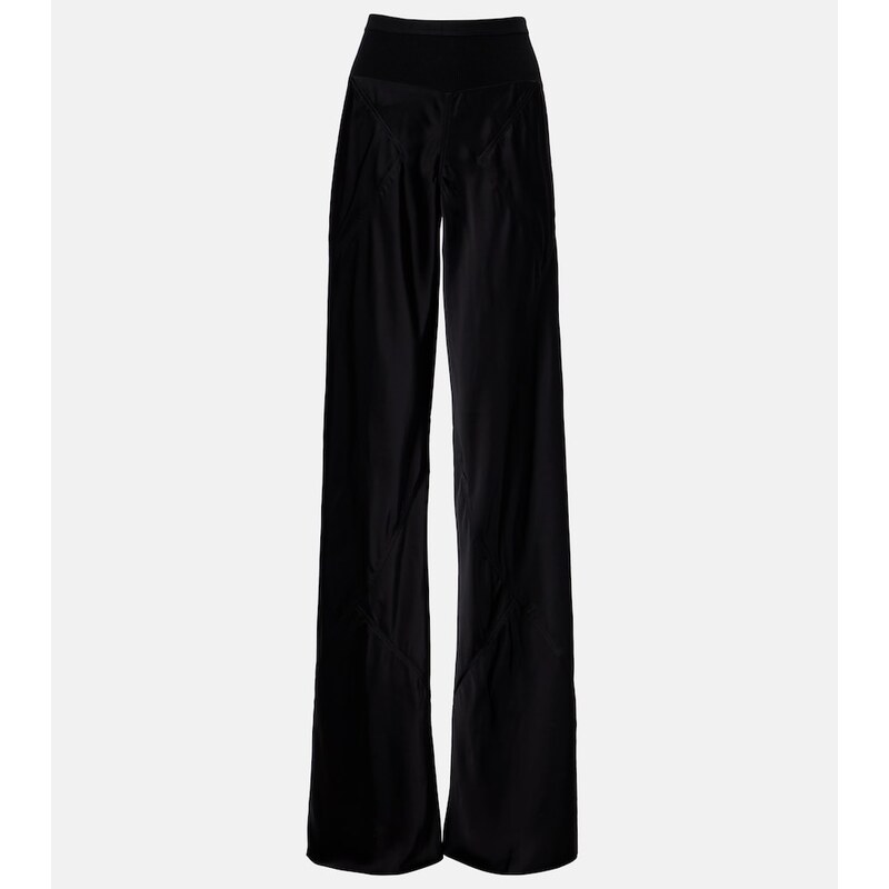 Rick Owens Bias cady crÃªpe cady wide-leg pants