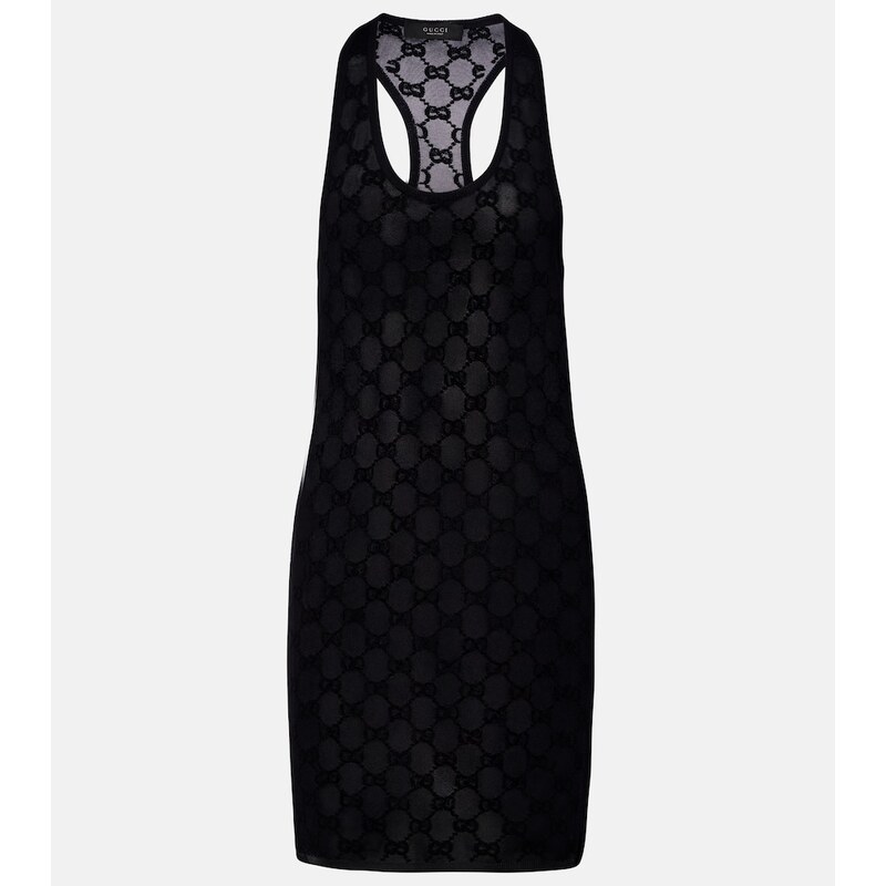 Gucci GG crÃªpe minidress